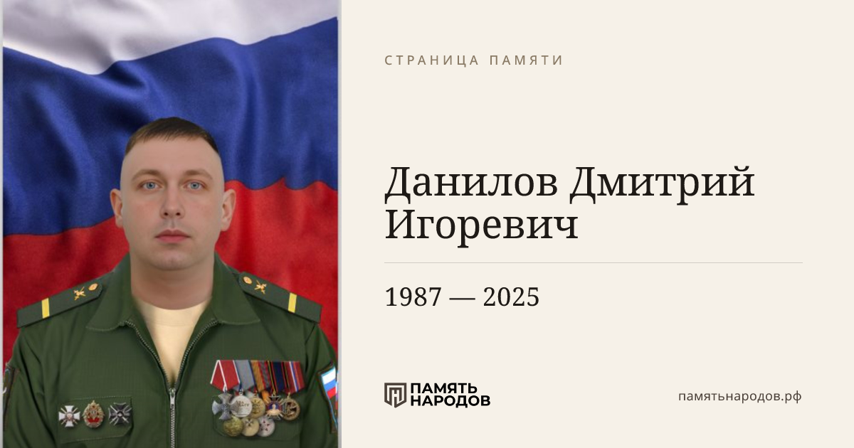 Данилов Дмитрий Игоревич