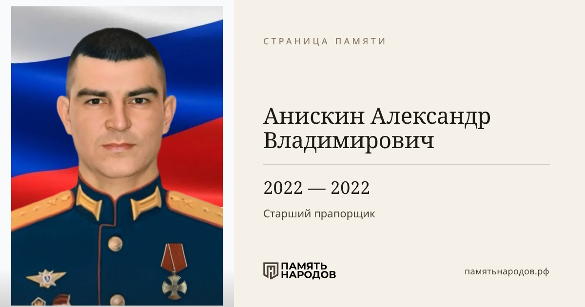 Анискин Александр Владимирович