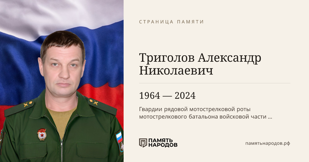 Триголов Александр Николаевич