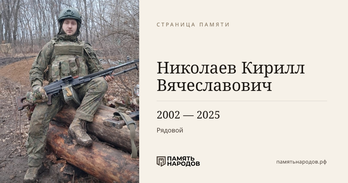 Николаев Кирилл Вячеславович