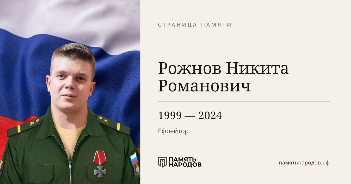 Рожнов Никита Романович