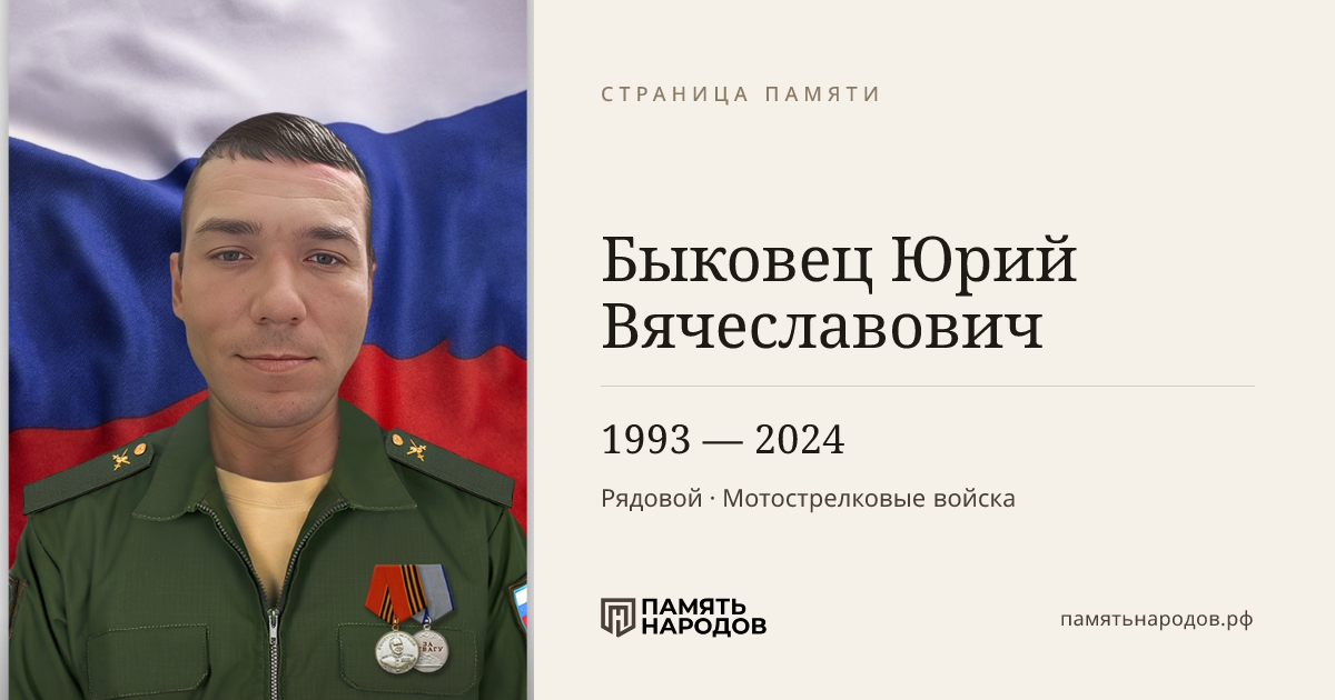 Быковец Юрий Вячеславович