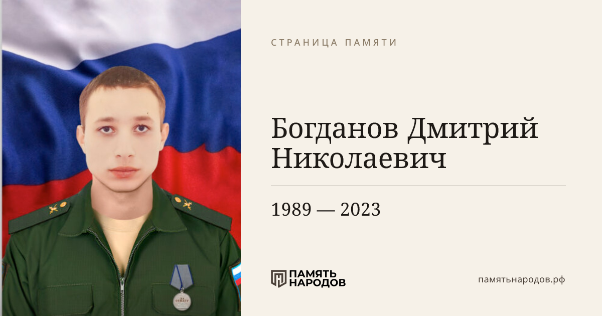 Богданов Дмитрий Николаевич