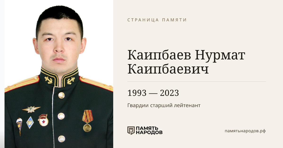 Каипбаев Нурмат Каипбаевич