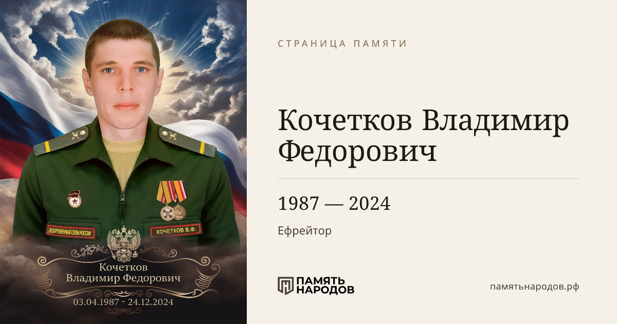 Кочетков Владимир Федорович