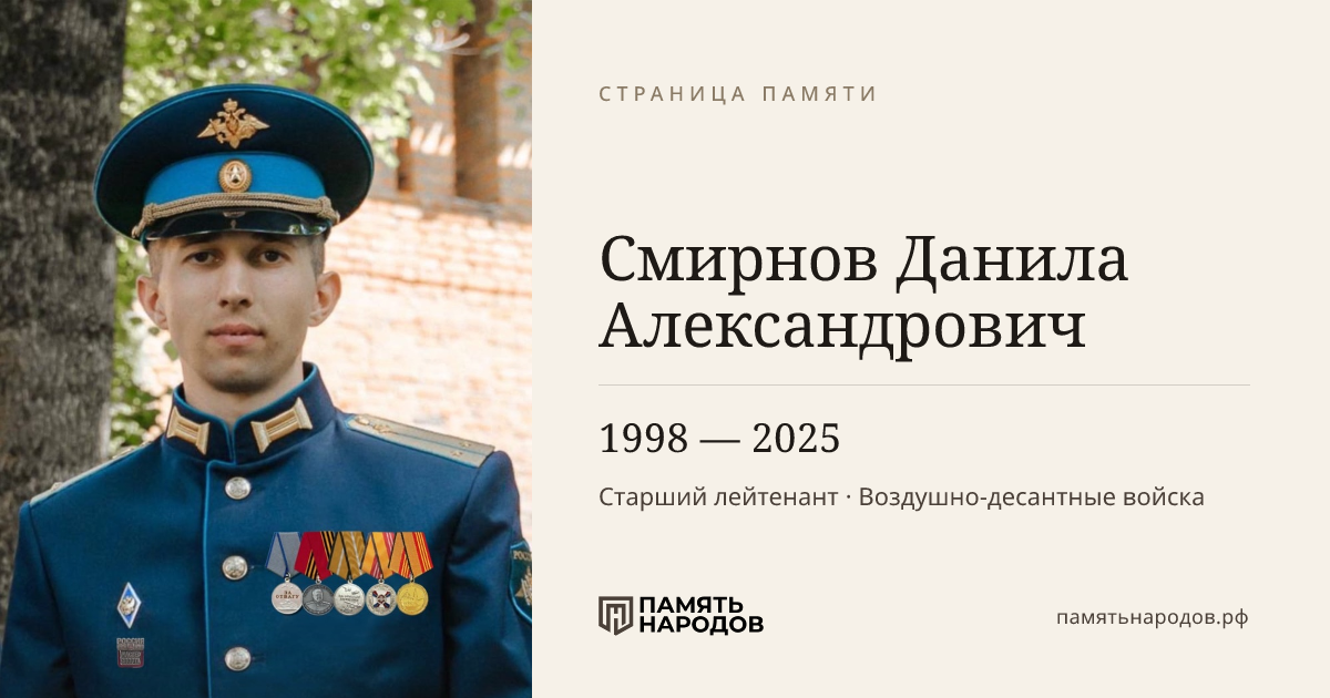 Смирнов Данила Александрович