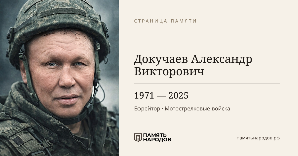 Докучаев Александр Викторович